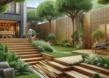 Transforming Outdoor Spaces with Horizontal Wooden Fences