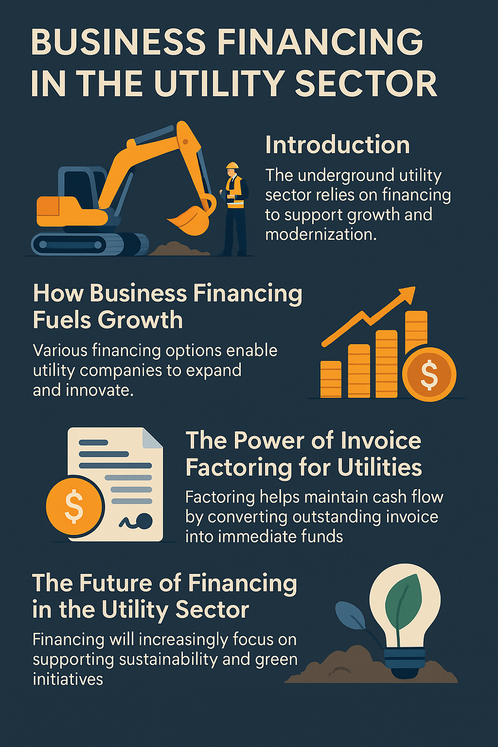 The Role of Business Financing in Transforming the Underground Utility Sector