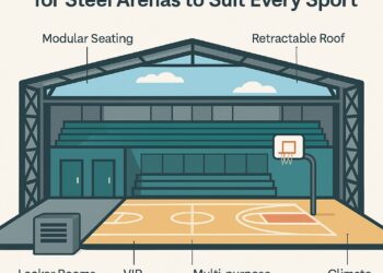 5 Innovative Customization Features for Steel Arenas to Suit Every Sport