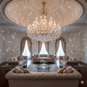 How a Sparkling Chandelier Can Change the Look of Your Room